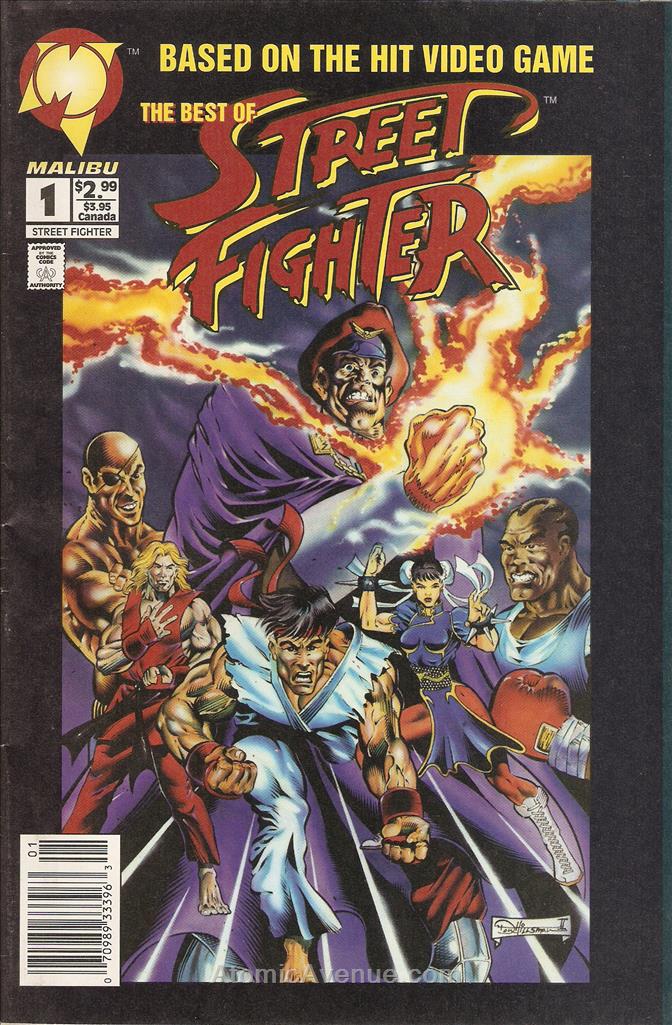 Street Fighter (Malibu) comic issue 1